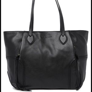 New Without Tags Aimee Kestenberg Black Leather Tote